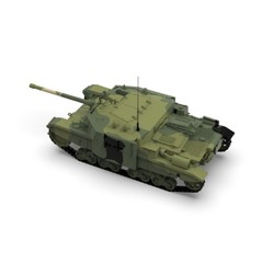 SSMODEL 72691 V1.7 1/72 Military Model Kit IA M43 46X 75mm Gun Motor Carriage