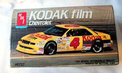 New in Sealed Box 1990 Kodak Film Chevrolet #4 AMT Ertl ~Model #6727 Ernie Irvin