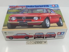 Tamiya 1/24 scale Alfa Romeo Giulia Sprint GTA model kit 24188