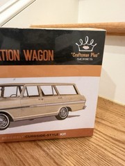 1/25 Scale Model Kit 1963 Chevy II Nova Station Wagon -Skill 2 AMT1202 Sealed