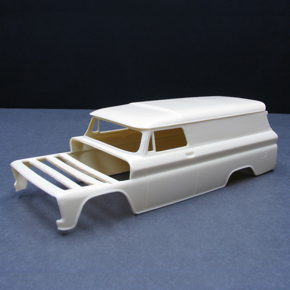 Jimmy Flintstone 1966 Chevy Suburban Delivery Truck Chopped Top 1:25 scale NB323