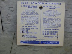 Roco Minitanks (NEW) 1/87 Z-159 WWII US Weasel Amphibious Armore Craft Lot#688x