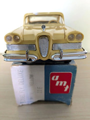 L@@K! ORIGINAL VINTAGE AMT 1958 FORD EDSEL HT PROMO MODEL WITH *BOX *SUPER NICE!