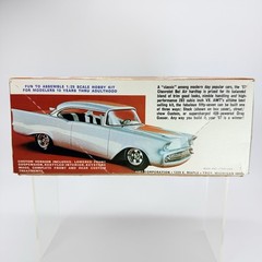 Vintage AMT 57 Chevy Bel Air Hardtop Model Kit 1/25 T-280