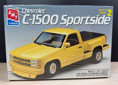 AMT/Ertl – CHEVROLET C-1500 SPORTSIDE TRUCK – 1:25 SCALE KIT #6082 – VINTAGE NIB