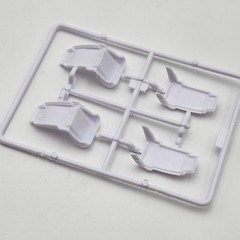 Revell 1/25 85 Oldsmobile 442/FE3-X 85-4446 Parts Front Bucket Seats
