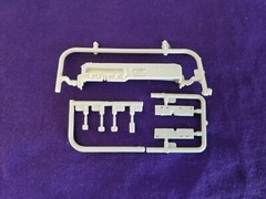 1972 FORD F250 DASH & PEDALS from Moebius 1:25 Model Kit 67-72
