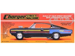SKILL 2 MODEL KIT 1967 DODGE CHARGER STREET MACHINE 1/25 SCALE BY MPC MPC1028
