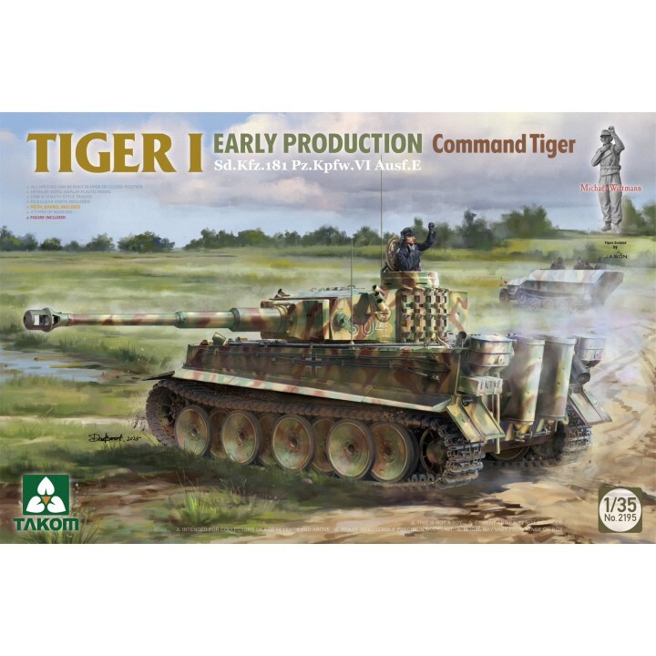 Takom #2195 1/35 Sd.Kfz.181 Pz.Kpfw.VI Ausf.E Tiger I Early Production