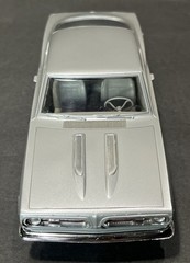 1967 MPC Plymouth Barracuda Hardtop Dealer Promo Car RARE Metallic Silver
