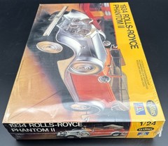 Testors Italeri 1934 Rolls Royce Phantom II Model Kit Vintage, Sealed