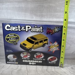 Skullduggery Krazy Kars Cast & Paint Hummer H2 1/64 Scale 2 Model Kits in One