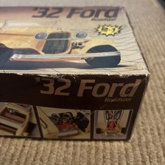 Vintage AMT ERTL ’32 FORD ROADSTER 2 IN 1 MODEL KIT Partially Started