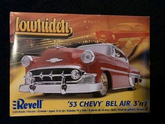 1953 Chevy Bel Air 3n1 Lowrider By Revell 1/24 Scale