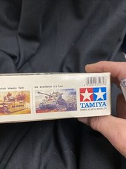 SU-85 Russian Tank Destroyer – 1/35 Scale Tamiya AFV kit#MM-172 Org Box Complete