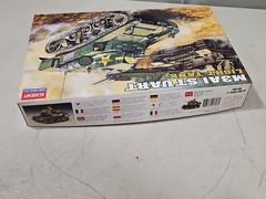 Academy Hobby Model Kits 1/35 Scale U S M3A1 Stuart Light Tank 1398 NEARLY BUILT