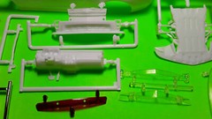 2013 Camaro ZL1 1/25 Hood Body Glass Interior Slot Car Build Model Car Kit Part
