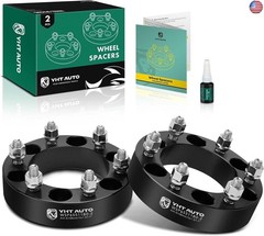 YHTAUTO 6×5.5 Wheel Spacers 1.5 inch Fits Dodge Ram 50, Toyota Tacoma, Tundra,