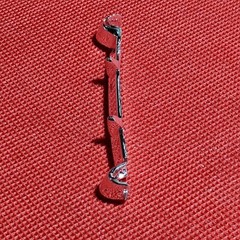 Rear Bumper 1956 Chevy Bel Air 1:24 Scale Model Car Part Monogram.