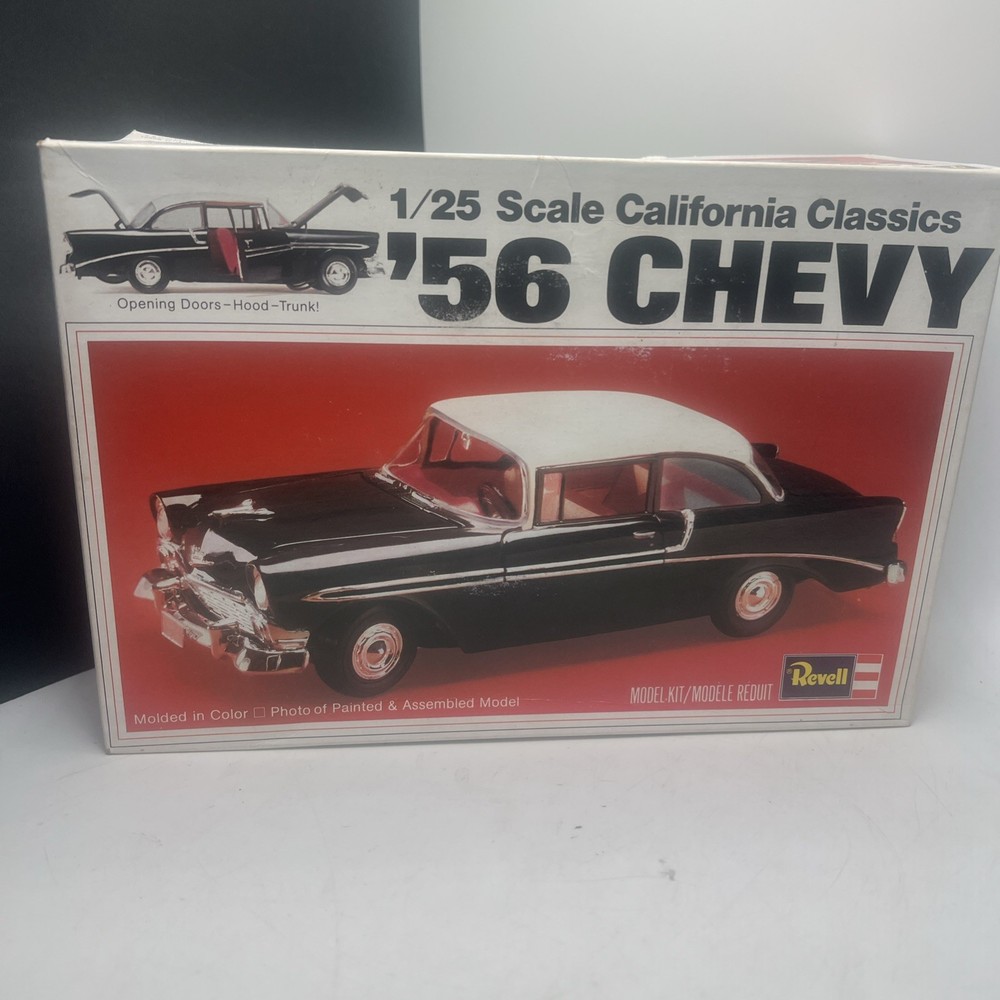 Revell 56 Chevy California Classics 1/25 Model Kit # H-1391 Open Box