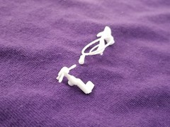 1960 Chevy Nomad Station Wagon STEERING WHEEL / COLUMN for AMT 1:25 Model Kit 60