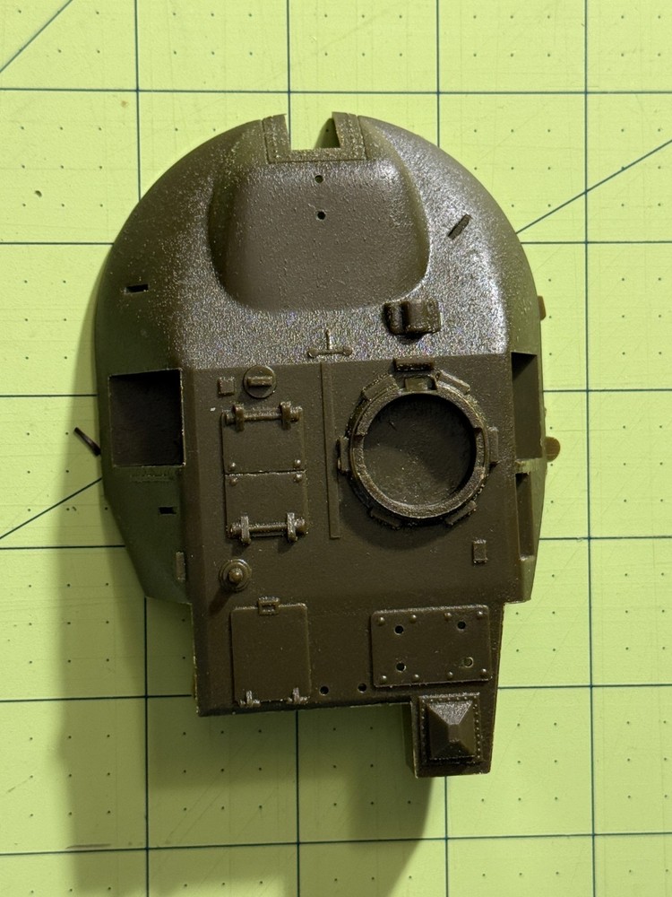 Nichimo R-3502 British Army Tank “Chieftain” Kitbash Parts Upper Turrett
