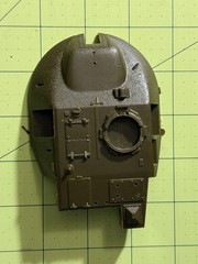 Nichimo R-3502 British Army Tank “Chieftain” Kitbash Parts Upper Turrett