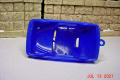 Vintage Hard Plastic 1950’s Coupe Blue 2-1/4″ c26d2