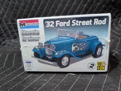 Monogram ‘32 Ford Street Rod Kit # 85-0882 Factory Sealed 1:24 Scale NIB