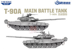 USTAR NO-007 1/48 T-90A MAIN BATTLE TANK MODEL KIT