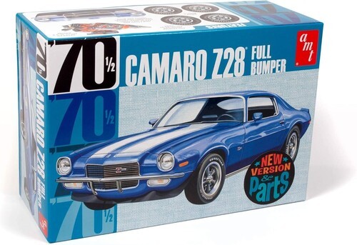 AMT 1970 Chevy Camaro Z28 Full Bumper 1/25 Scale Model Kit [New Toy]