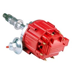 Ignition Distributor w/Cap & Rotor 1040011 65K Coil Small Block Compatible