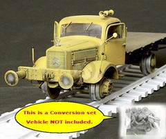 Plus Model 1/35 Schienen-LKW Railway Truck Conversion MB L 4500 A (Zvezda) 347