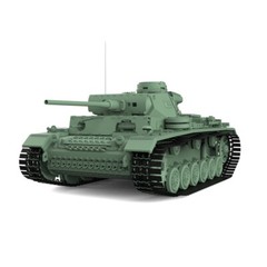 SSMODEL 1/16 Military Model Kit Pz.Kpfw.III Ausf.L GAMES