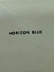 1954 CHEVY CHEVROLET BELAIR 2 DOOR SPORT COUPE PROMO CAR “BLUE HORIZON” BANK