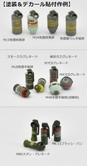 Little Armory STUDY1942 LD046 Grenade Set Plastic Model