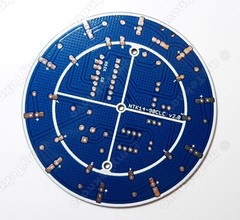 4x Large ROUND PCB Only for Jumbo LED Sequencer Chaser KIT NE555 CD4017 – USA