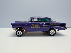 AMT 1:25 Scale 1956 Chevrolet Gasser “Plum Crazy” John Klaver Pro-Built Model