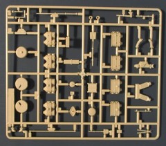 Academy 1/35th Scale Tiger I Early Production – Parts Tree D from Kit No. 13264