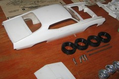 AMT 1970 Ford Torino Cobra HT Motor City Stocker Kit X854 Unpainted in Box 70