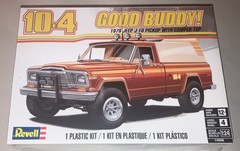 Revell 1979 Jeep J-10 Pickup Truck with Camper Top 1:24 model car kit 14568