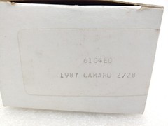 MPC 1:25 1987 Camaro Z-28 Blue Dealer Promo Car in Box