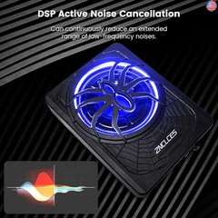 2025 Upgraded 10″ 1200W Slim Under Seat Powered Car Subwoofer, Car/Truck Sub