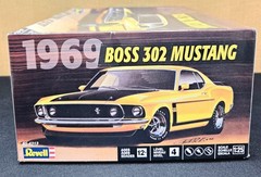 Revell 1969 Boss 302 Mustang Model Kit 1:25 Muscle Car 85-4313 Unbuilt Open Box