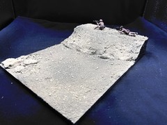 1/35 Scale Military Diorama Base Terrain Display Model Soldiers Figures Diecast