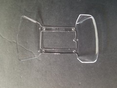 1970 Plymouth Road Runner WINDOWS from Revell 1:24 Model Kit 70