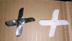 1/8th four blade cooling fan big deuce Revell monogram 1/8 PE-62 lindberg