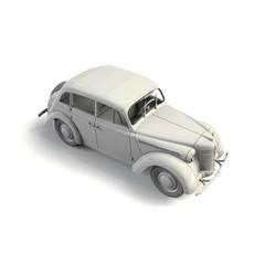 ICM #35484 1/35 Moskvitch-401-420A,Soviet Passngr Car