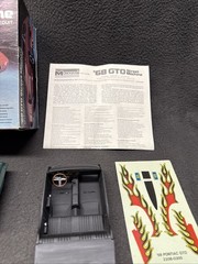 Monogram ’68 GTO Street Machine Model 1/24 Pontiac Started 2208 Goat Muscle Car