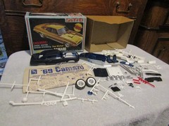 Vintage 1968 Annual Issue AMT 1969 CAMARO SS 396 Y913 1/25 Gene Winfield